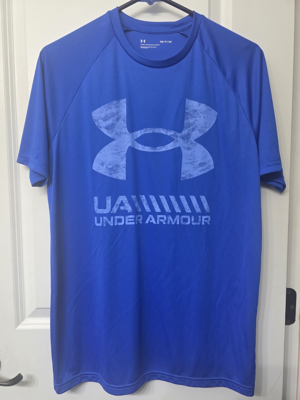 Under Armour Men's Blue UA Logo Performance T-Shirt